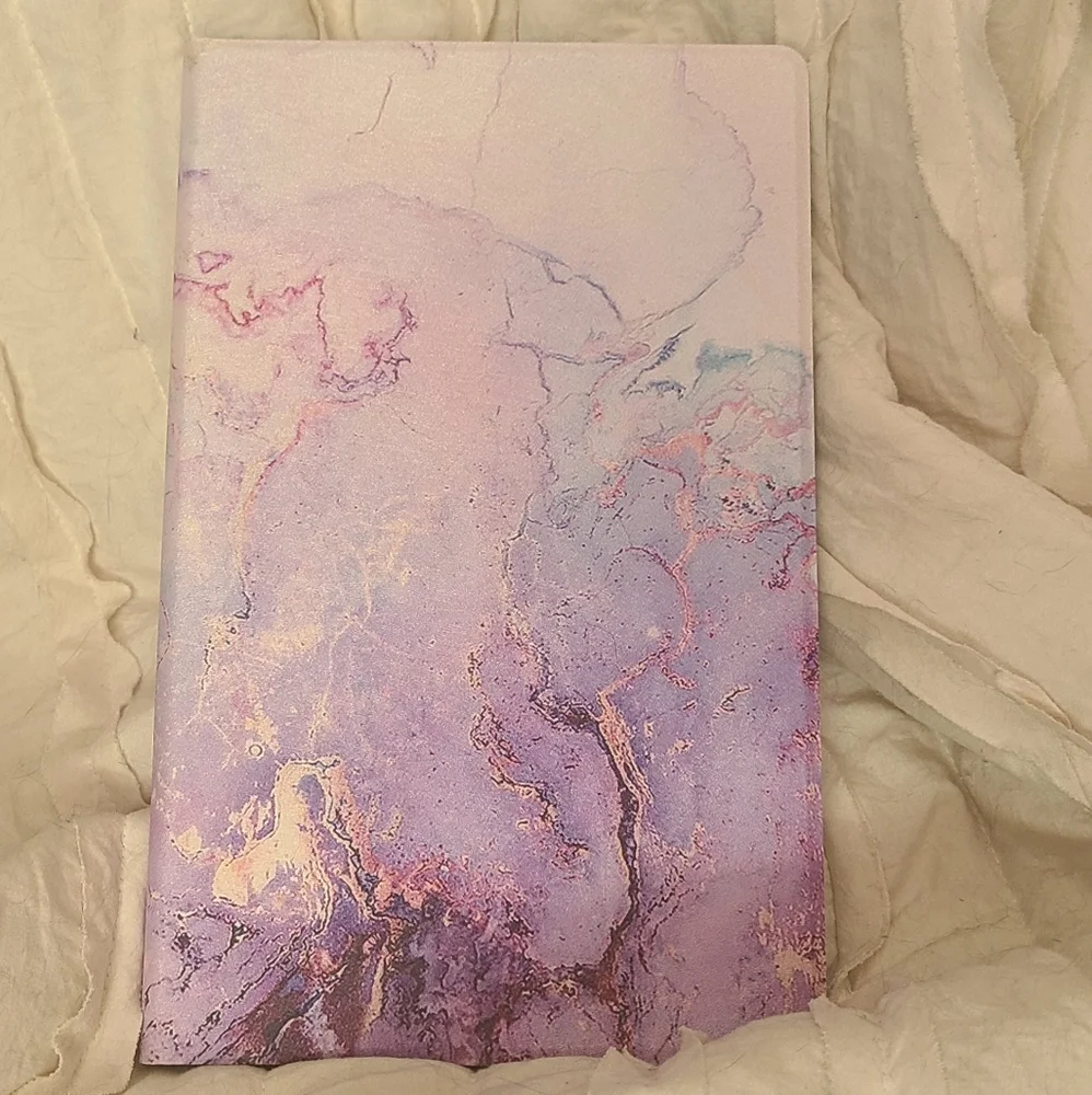Amazon Fire HD 10.1 Folding Folio in Pink Marble Color